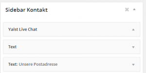 yalst Live Chat Widget im WordPress