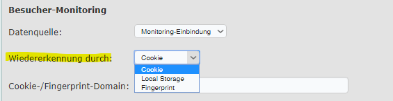 Cookie, Fingerprinting und Local Storage