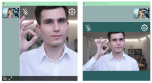 Audio-Video-Chat für den Operator