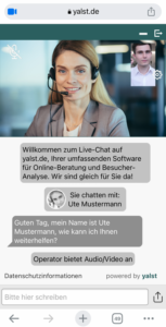 Audio-Video-Chat auf dem Smartphone